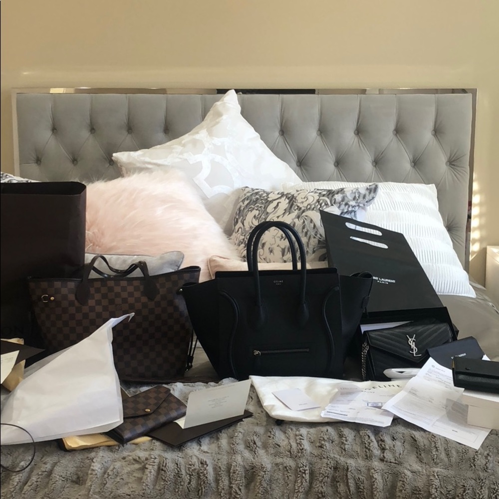 LV/Celine/YSL/HERVE LEGER/Christian Loub/JIMMY CHO